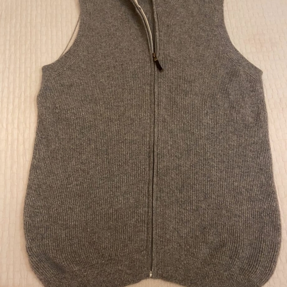 Ethon Blues 100% cashmere gilet size L - Picture 3 of 4